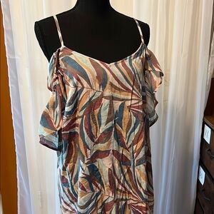 Lane Bryant Off Shoulder with Straps Flowy Top